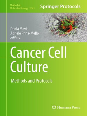 cover image of Cancer Cell Culture